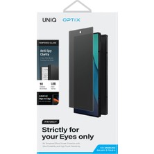 UNIQ Better By Design Samsung Galaxy Z Fold 6 Ekran Koruyucu Optix Privacy Serisi Hayalet Oleofobik Yüzey Kolay Kurulum