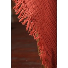 Müslin Yatak Örtüsü/pike 4 Kat Çift Kişilik (200 x 220CM)