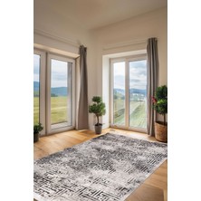 Perge 2061 Antrasit Halı - Salon / Oturma Odası Halısı