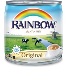 Rainbow Evaporated Milkoriginal 170GR x 6 Adet Yoğunlaştırılmış Süt