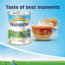 Rainbow Evaporated Milkoriginal 170GR x 6 Adet Yoğunlaştırılmış Süt