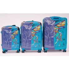 Lux Lazer Delux Milano 3'lü Set Valiz