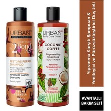 Urban Care Bond Plex Şampuan + Coconut Coffee Duş Jeli Set