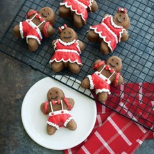 Nordic Ware Gingerbread Mini Kek Kalıbı
