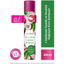 Urban Care Sparkling Lychee Breeze Hacimlendirici Kuru Şampuan - Vegan - Uv Korumalı - 200 ml