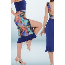 2 Yönlü Tango Etek - Parti Eteği, Festival Eteği, Dans Eteği