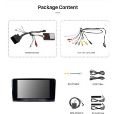 Necvox Mercedes Ml 2006-2012 Multimedya Navigasyon Usb Kamera Carplayer 6 Ram