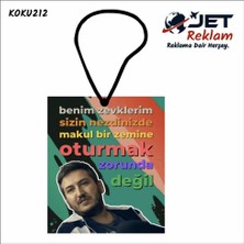 Jet Hızında Jethızında Gibi Yılmaz Özel Tasarımlı Dekoratif Oto Araç Kokusu