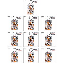 Jet Hızında Jethızında 10'lu Set Çizgi Film Karakterleri Tasarımlı Dekoratif Oto Araç Kokusu