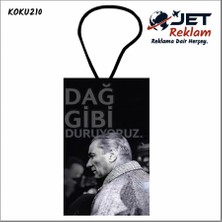 Jet Hızında Jethızında Mustafa Kemal Atatürk Özel Tasarımlı Dekoratif Oto Araç Kokusu