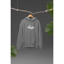 Nulivez Filistin Tasarımı Sırt Baskılı Yüksek Kalite Kapüşonlu Kanguru Cepli Unisex Oversize Sweatshirt