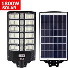 Dls 1800W Solar Güneş Enerjili Profesyonel LED Bahçe Aydınlatması Hareket Sensörlü 936 Ledli