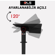 DLS Güneş Enerjili 25 Watt Yeşil Işık Çim Çiçek Bahçe Ağaç Solar Aydınlatma Armatürü