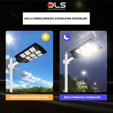 DLS HL1500 Dls 1500 Solar Güneş Enerjili Profesyonel LED Bahçe Aydınlatması Hareket Sensörlü 888 Ledli