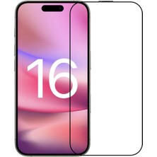 Apple iPhone 16 Pro Max Uyumlu Ekran Koruyucu Tam Kaplayan Darbe Korumalı 9h Special Production Ekranı Full Kaplayan Kırılmaz Cam