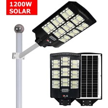 DLS HL1200 Dls 1200 Solar Güneş Enerjili Profesyonel LED Bahçe Aydınlatması Hareket Sensörlü 666 Ledli