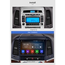 Fimex Hyundaı Santafe 2006-2012 Multimedya Navigasyon USB Kamera Carplayer 6 Ram