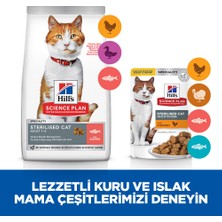 Hill's Somonlu Kısırlaştırılmış Yetişkin Kedi Maması 10 Kg