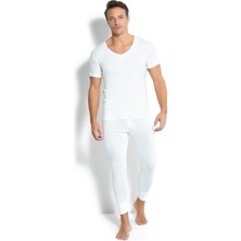 Erkek Termal İçlik Üst Ekru 160