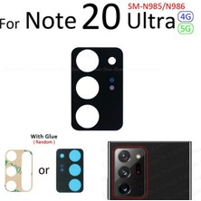 Tkgz Samsung Galaxy Note 20 Ultra Arka Kamera Camı Lens Yapışkanlı