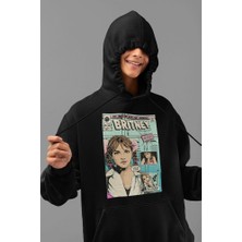 Sevbano Şarkıcı Britney Spears Dergi Kapağı Temalı Unisex Oversize Hoodie