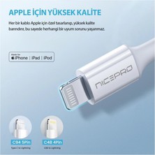 Npo UTL02 60W 20CM Tpe USB To Lightning Hızlı Şarj ve Data Kablosu