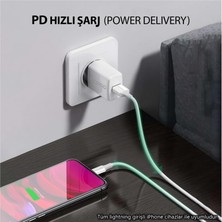 Npo UTL20 45W 2m Tpe USB To Lightning Hızlı Şarj ve Data Kablosu