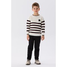 Nebbati Bg Store Erkek Çocuk Ekru Kazak