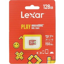 Lexar 128GB Play 160MB V10 Uhsı Micro Sd Hafıza Kartı