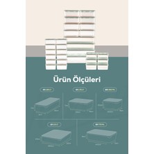 Vienev 30LU Buzdolabı Düzenleyici Organizer Mikrodalgaya Uygun Difriz Saklama Kabı Mint