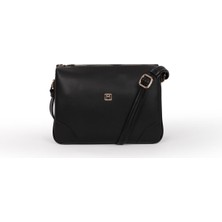 Matmazel Leticia Siyah Omuz Çantası