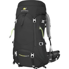 Go Veform Outdoor Kamp ve Yürüyüş Sırt Çantası (60+5 Litre) Siyah 1617