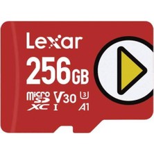 Lexar 256GB Play 160MB V10 Uhsı Micro Sd Hafıza Kartı