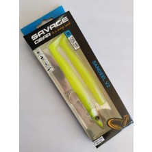 Savage Gear Sandeel V2 17.5 cm 65 gr 2+1 Silikon Yem - Lemon Back