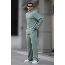 Madmext Çağla Yeşili Basic Uzun Kollu Eşofman Takımı 5960