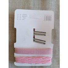 Efna Store Üzeri Mine Kaplamalı Sevimli Kuromi,hello Kitty Figür Pens ve Düz Model Çocuk Havlu Lastik Set Toka
