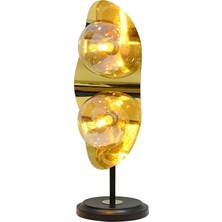 Pulchino Siyah Boyalı Modern Masa Lambası PLC-1206-M-BSY