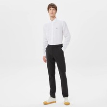 Lacoste Slim Fit Keten Gömlek