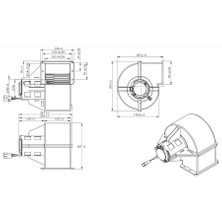 KORMAS 24V KALORİFER MOTORU BÜYÜK TİP (TEKLİ) (BLOWER) (TEK DEVİR)