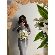 Gelin Buketi Gelin Çiçeği Gala Çiçeği Şakayık El Buketi Damat Yaka Çiçeği