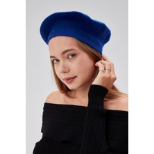 Derikem Kep Kadın Sanatçı Ressam Şapkası Klasik Fransız Bere Moda Sanatçı Şapkası Bere Keçe Fransız Şapka