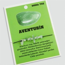Hg.Aksesuar Aventurin Doğaltaşlı Ip Bileklik