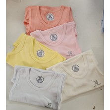 Sweet Cotton Atlet 5'li Body Pamuklu Çıtçıtlı Zıbın