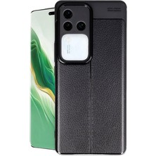 Newface Vivo V30 5g Kılıf Auto Focus Deri Desen Silikon Arka Kapak