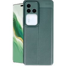 Newface Vivo V30 5g Kılıf Auto Focus Deri Desen Silikon Arka Kapak