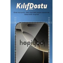 Lopard 3 Adet iPhone 16 Plus Nano Ekran Koruyucu Kılıf Dostu Micro Temperli Kırılmaz Cam Ince Esnek