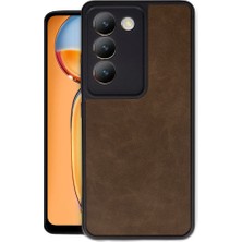 Newface Vivo V30 Lite Kılıf Aras Seri Deri Kapak