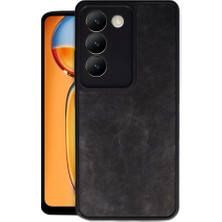 Newface Vivo V30 Lite Kılıf Aras Seri Deri Kapak