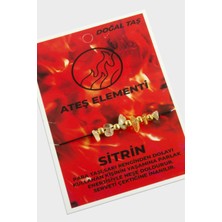 Hg.Aksesuar Ateş Elementi Sitrin Doğaltaşlı Ip Bileklik