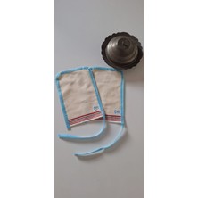 Eker Doğanın Renkleri-Mavi Biyeli Kese-Banyo Ve Duş Kesesi